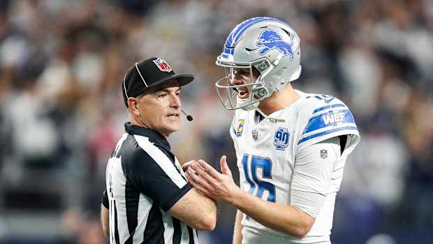 Detroit Lions quarterback Jared Goff